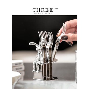 Tlife·Subtle·水果叉套裝高顏值輕奢高端304不銹鋼小叉子 |奧妙
