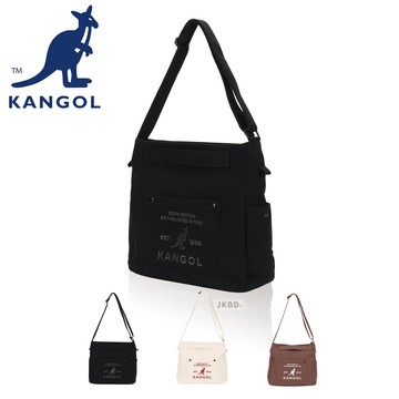 🔜 快速出貨 KANGOL 英國 袋鼠 帆布口袋側背包【66551707】 包包 側背包 斜背包