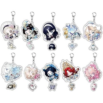 🌟精選新品🌟第五人格鑰匙扣夾層掛件約瑟夫時空之影入殮師漁女調香師紅夫人