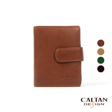 【CALTAN】真皮/中短夾| 睛漾真皮兩折多功能收納短夾-071848_四色