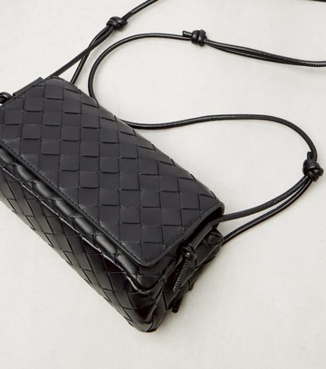 Bottega Veneta Notturno leather crossbody bag