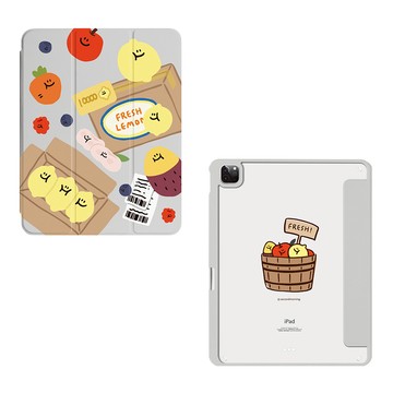 【正版授權】Second Morning水果箱子強悍磁吸iPad三折保護殼