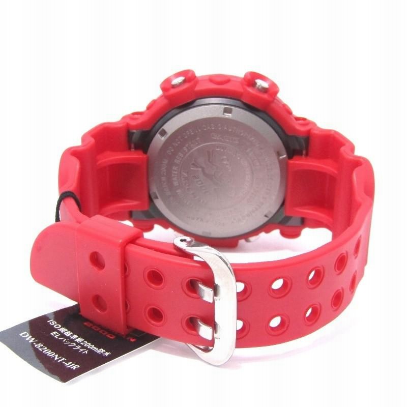未使用 極美品 G-SHOCK DW-8200F フロッグマン レッド 赤蛙