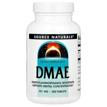 Source Naturals, DMAE，351毫克，200片