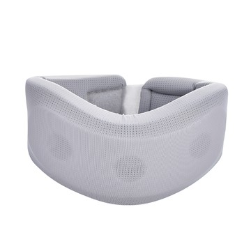 ARUKES 日本頸部支撐舒適帶 灰色 固定脖頸護套 附可拆洗頸套 舒適透氣  L  1個