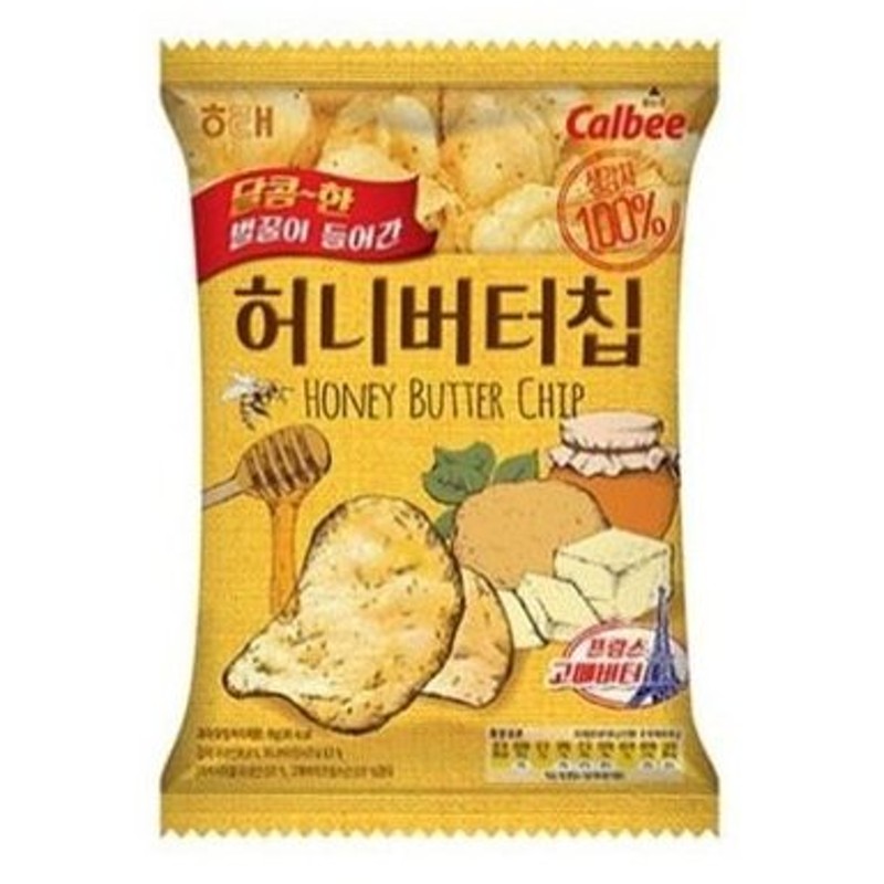 期間限定sale ヘテ ハニーバターチップ ポテトチップ 60g スイートポテト スナック 韓国お菓子 通販 Lineポイント最大0 5 Get Lineショッピング