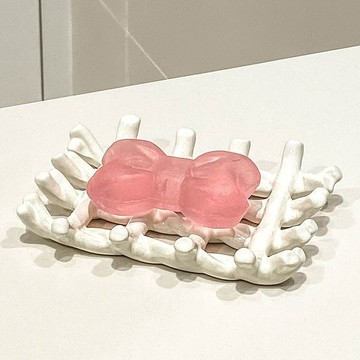 🔶台灣發貨🔶瀝水肥皂盒家用廁所北歐創意大號皂盒陶瓷簡約高顏值收納香皂盒
