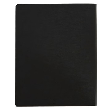 連勤牌文具 精裝二孔拱型夾  黑色  1個