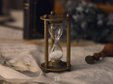 20世紀 | 老電話黃銅沙漏 | 朝洋選物