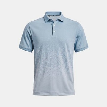 【UNDER ARMOUR】UA 男 ArmourDry Jacquard 短Polo_6013970-448