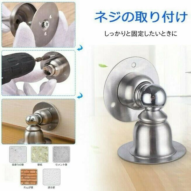 ネットオフ 送料得店  金属ドアストッパー壁プロテクター味わう耐衝撃クラッシュパッド その他