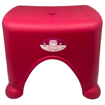 生活King 小熊賀椅  桃紅色  1個