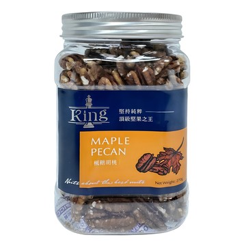 盛香珍 king楓糖核桃罐  1個  270g