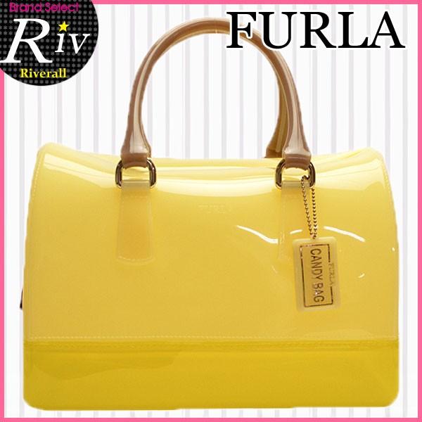 フルラ バッグ FURLA キャンディバッグ ビニールバッグ トートバッグ ...