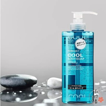 ξ✿百玖香✿熊野 PHARMAACT COOL 涼感 沐浴露 550ml 薄荷 酷涼 沐浴乳 日本製 補充包