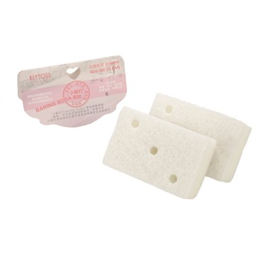 BK3320  Baking soda-三明治海棉菜瓜布(2入)