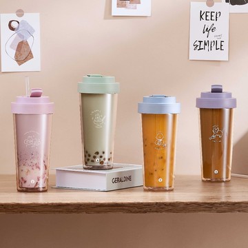 【Oolab】750ml 陪伴系列 Ecozen透明雙層隨行杯