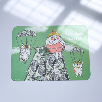 Rich wife Happy life 明信片