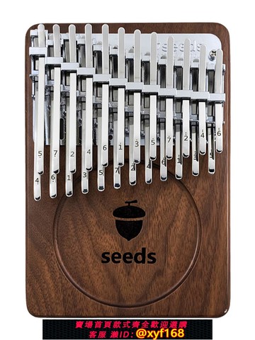 {可打統編 保固一年}微瑕琴果實拇指琴seeds卡林巴琴雙層17音21音24音34音41音kalimba