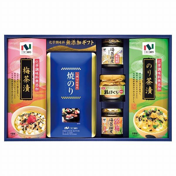 ノベルティ 記念品　ニコニコのり 和食満彩 無添加バラエティギフト　 お礼 お中元