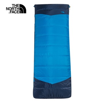 【The North Face 官方旗艦】北面男女款藍色三合一舒適保暖戶外睡袋｜3S8O5GS