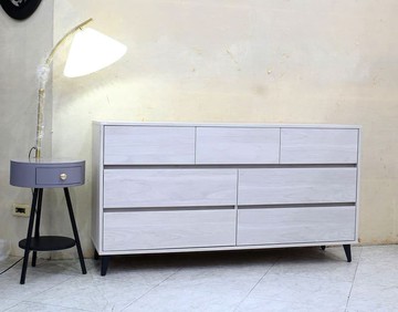 【歐風別館】宮城五尺淺梧桐色七斗櫃【基隆至台中免運費】