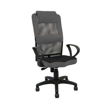 台灣製造 SGS認證 米緹雅透氣電腦椅-黑（47*42*105cm）_廠商直送