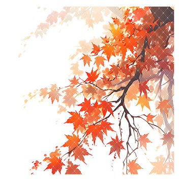 楓林晚 PET 紙膠帶