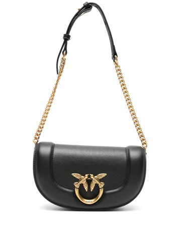PINKO - Love Birds shoulder bag - women - Calf Leather - One Size - Black
