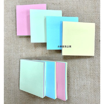 【永樂貿易】【X 1-1】彩色四色分類便利貼 自黏可撕 便條紙 台灣現貨 台灣24H出貨(蝦皮代開發票)