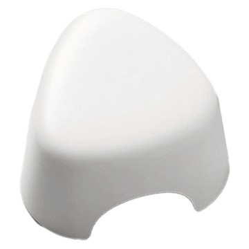 加厚再升級設計款小椅 彈性結構 嚴選材質 堆疊收納 圓弧設計 堅固輕巧 不易變形 可承受高達120公斤 韌性佳  白色  1個