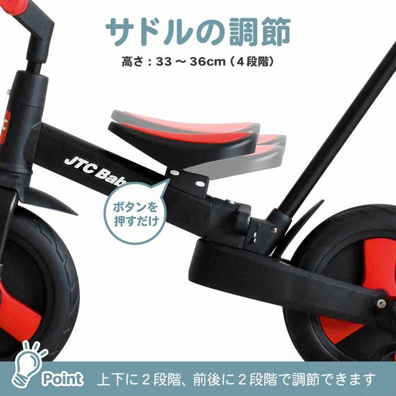 Amazon.co.jp: OLYSPM 3 in 1 ランニング バイク キッズ 三輪車