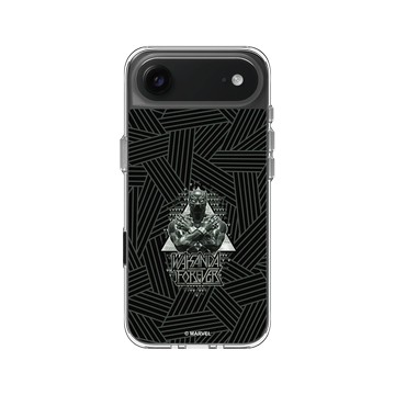 iPhone Air Clear Case（相機按鈕） 透明 - 迪士尼-漫威 Marvel - 黑豹-Wakanda Forever