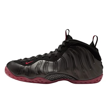 AIR FOAMPOSITE ONE BLACK AND VARSITY RED
