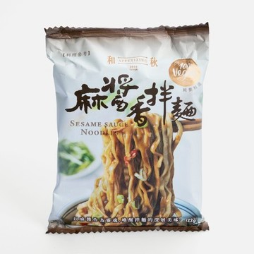 和秋麻醬香拌麵122g