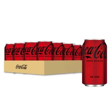 可口可樂 可樂 zero 零卡 無糖 330mlx24入/箱  [效期:2027.08.17]