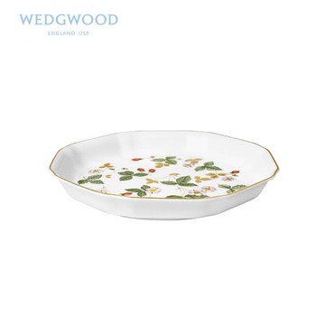 Wedgwood Wild Strawberry 野草莓復古八角盤 骨瓷果盤