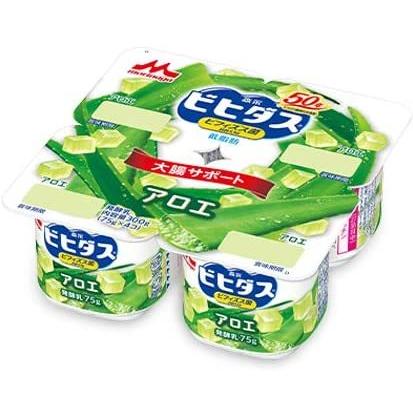 森永乳業 ビヒダス ヨーグルト アロエ 75g x 4P