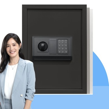 發億金庫 家用密碼保險箱 DB-50【黑/白/灰 三色可選】