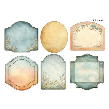 【9 月新品】20-147-0025 裁切紙 幻想復古浪漫喫茶