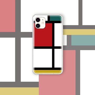 蒙德里安風 支援各品牌手機殼 CS0023