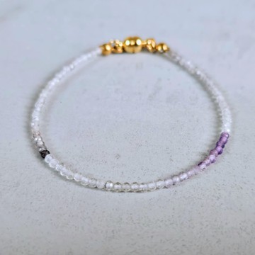 【日本製】Super Seven 極細手鍊 萬能之石・調和