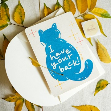 貓島祝福卡 / I have your back.