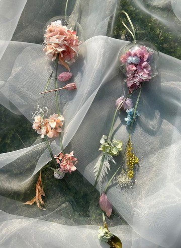 春之鈴 風鈴永生花