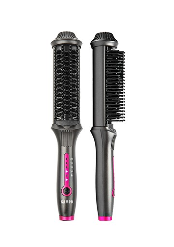 聲寶SAMPO 負離子直捲兩用造型梳