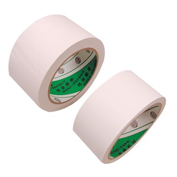 地球 大管芯布紋PVC膠帶 白/6卷 48mmx27M/60mmx25M