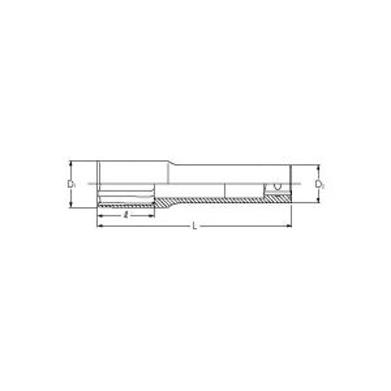 ko-ken(コーケン) ソケット類 1/2'sqホイールナット用薄肉ソケット