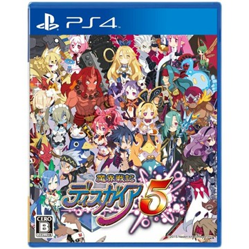 索尼PS4遊戲片   魔界戰記5   繁體中文 全新/二手