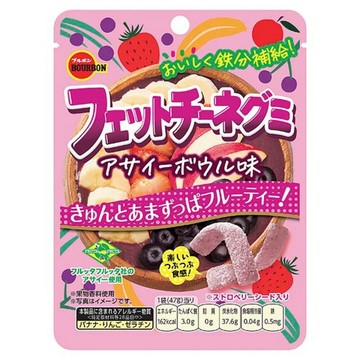 *貪吃熊* 日本 北日本 BOURBON 布如蒙 Q軟糖 長條軟糖 軟糖 水果風味