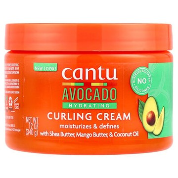 Cantu, 鱷梨補水卷髮定型乳，12 盎司（340 克）